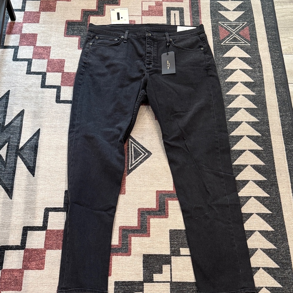 NWT Men’s Rag & Bone Fit 1 Extra Slim Jean, Color: Sterling, Sz 38